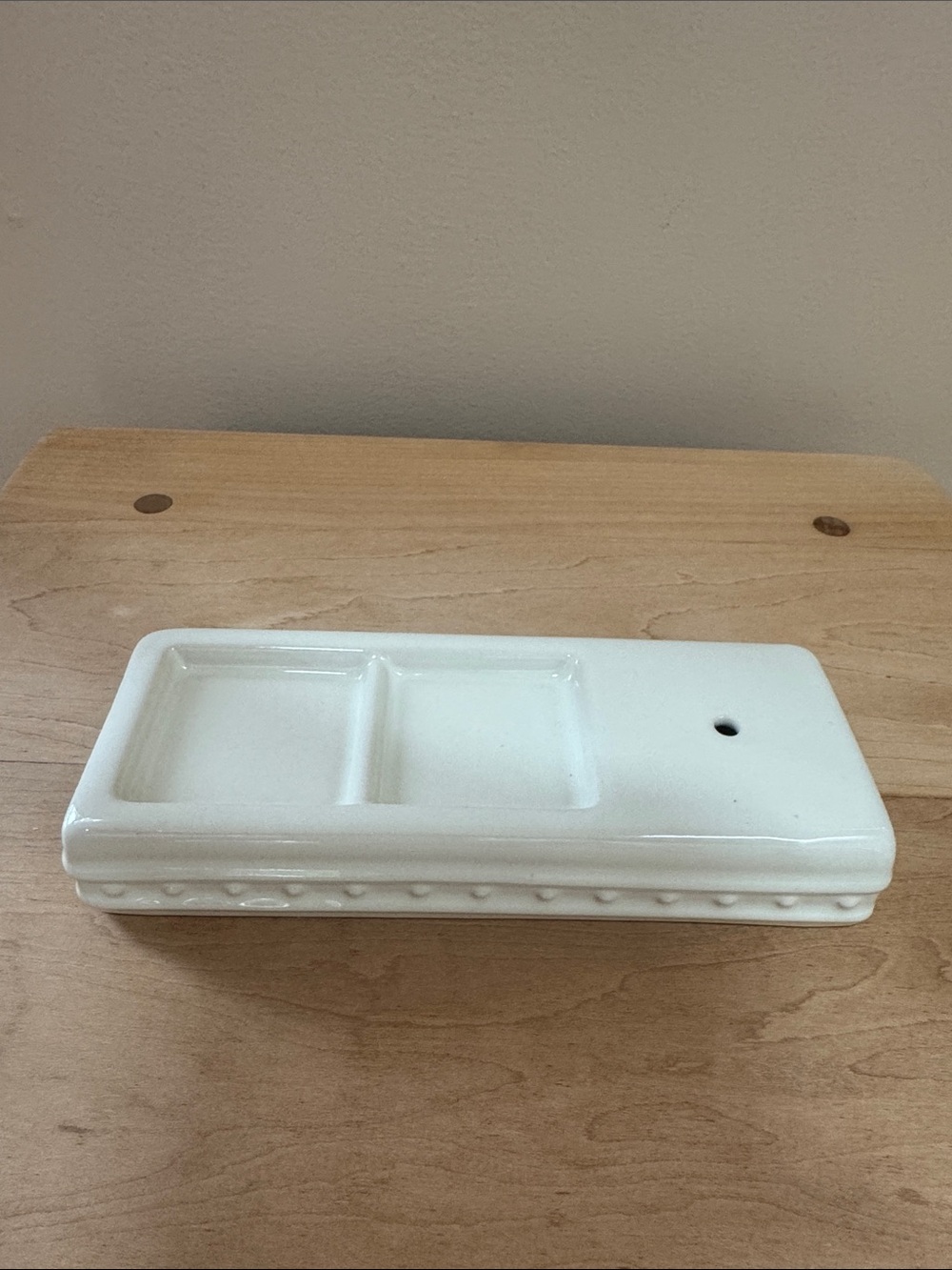 Nora Fleming Pearl Dot Salt and Pepper Tray